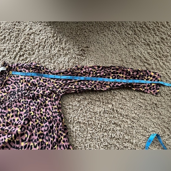 Loft Leopard Print Ruffle Shirt - Picture 9 of 9